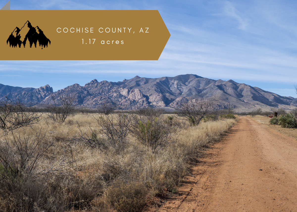 1.17 acres in Cochise County, AZ
