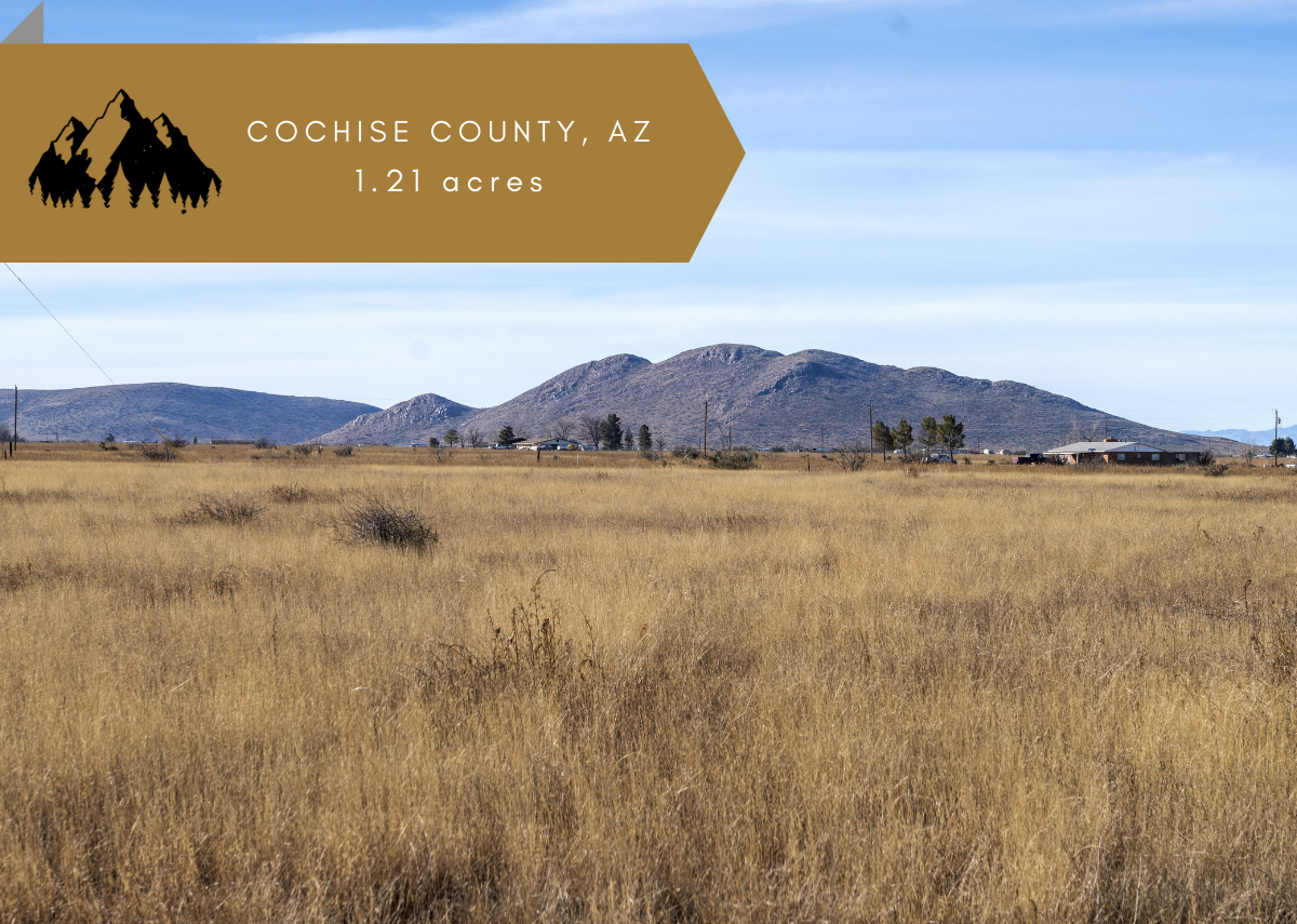 1.21 acres in Cochise County, AZ