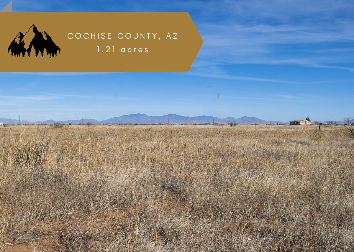 1.21 acres in Cochise County, AZ