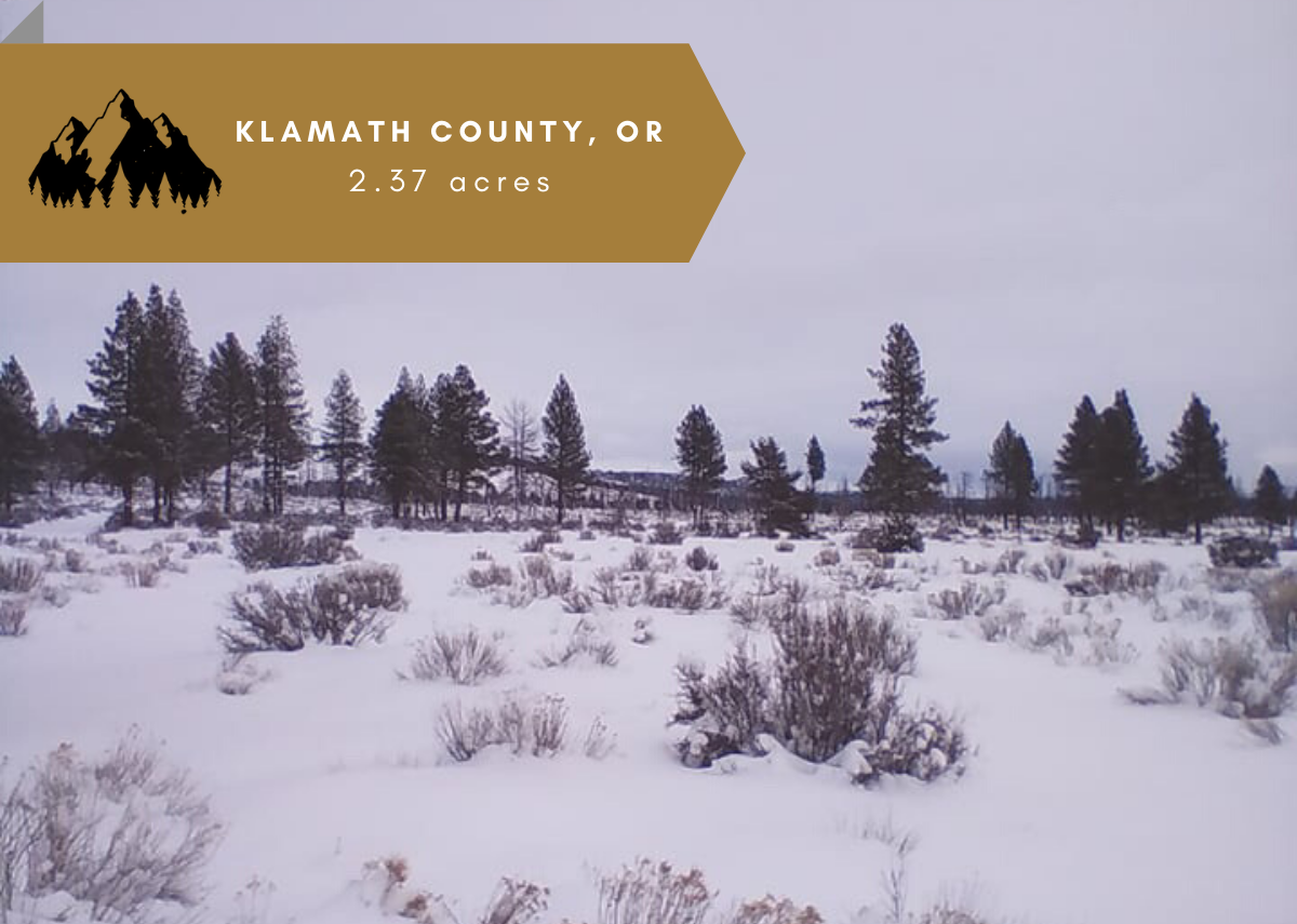 2.37 acres in Klamath County, OR