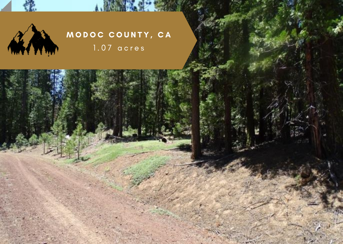 1.07 Acres in Modoc County, CA