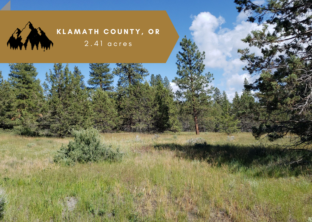 2.41 acres in Klamath County, OR
