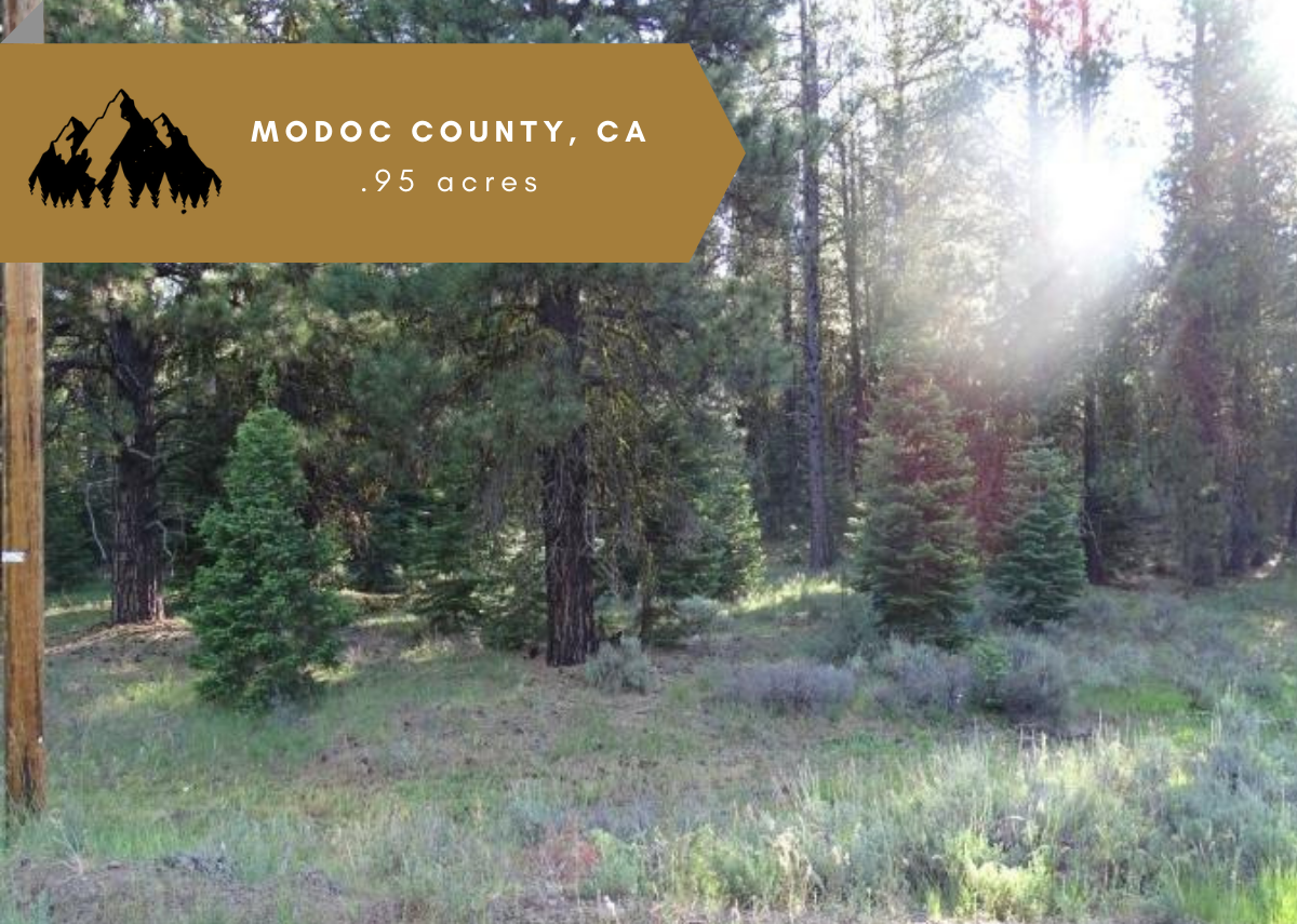 .95 Acres in Modoc County, CA