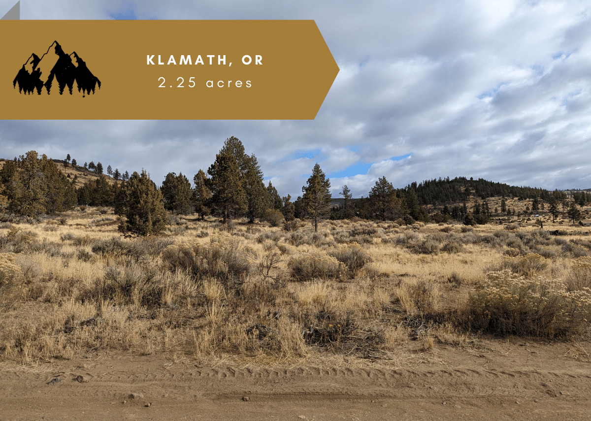 2.25 acres in Klamath County, OR