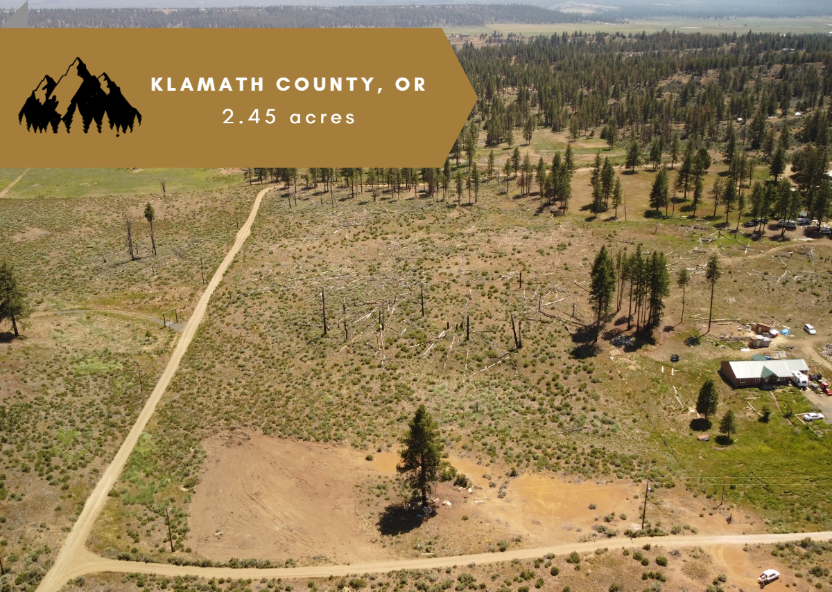 2.45 acres in Southern OR